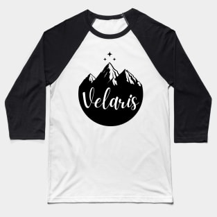 Minimal Velaris ACOTAR Baseball T-Shirt